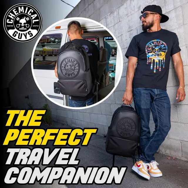 Alt view image 4 of 5 - Chemical Guys ACC629 Legacy Stealth Multipurpose Backpack for Travel, Work, & Detailing with Laptop Sleeve