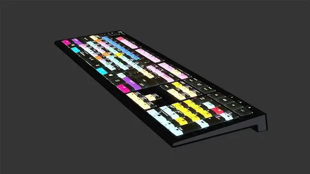 Alt view image 5 of 5 - Logickeyboard Backlit 'Astra2' Designed for use with Studio One on Windows PC  p/n LKB-PSO3-A2PC-US