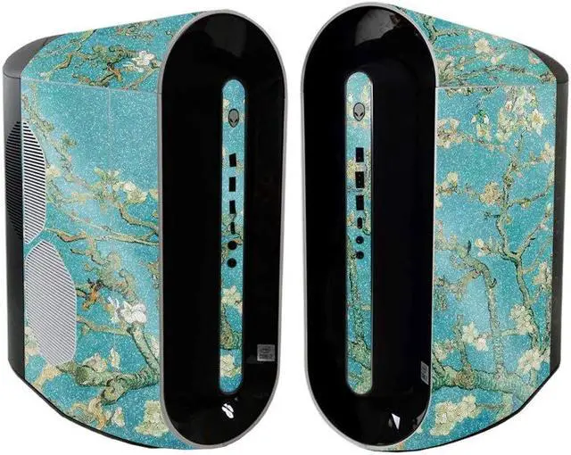 Alt view image 2 of 5 - MightySkins Glossy Glitter Skin Compatible With Alienware Aurora R11 Gaming Desktop - Almond Blossom | Protective, Durable High-Gloss Glitter Finish | Easy to Apply and Change Styles | Made in The USA