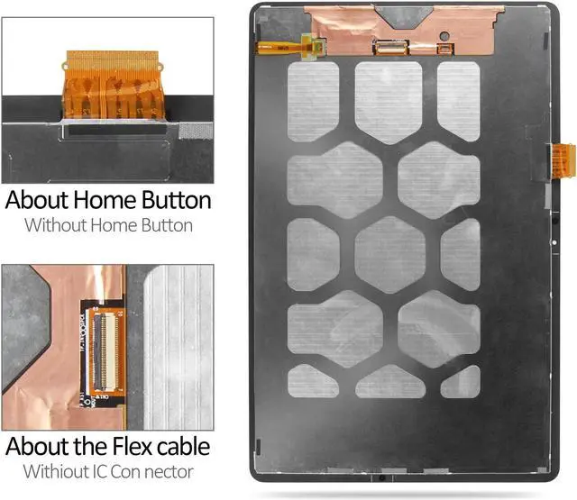 Alt view image 4 of 5 - for Samsung Galaxy Tablet S7 FE 12.4" LCD Display SM-T730 T733 T735 T736 T737 T738 Screen Replacement Touch Screen Digitizer Assembly Glass Repair Parts