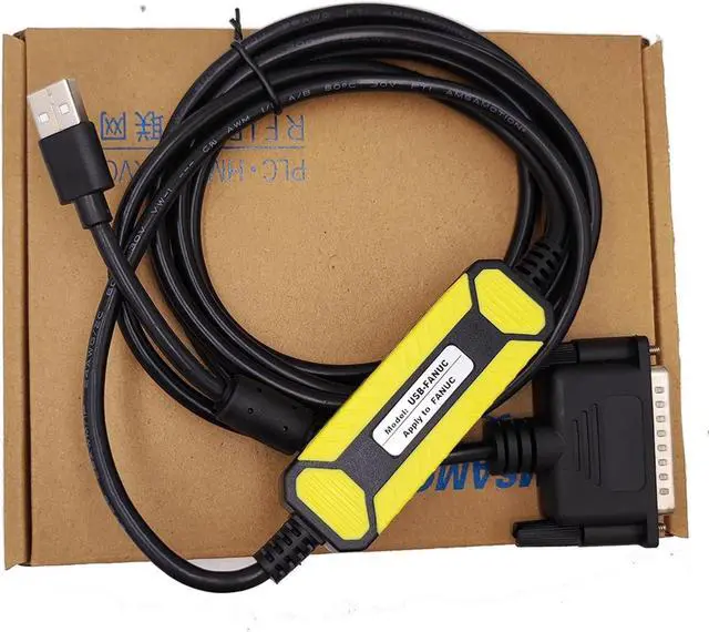 Main image of BATTEMALL USB-FANUC RS232 Data Transfer USB Convert DB25 Pin Download Cable for CNC Fanuc