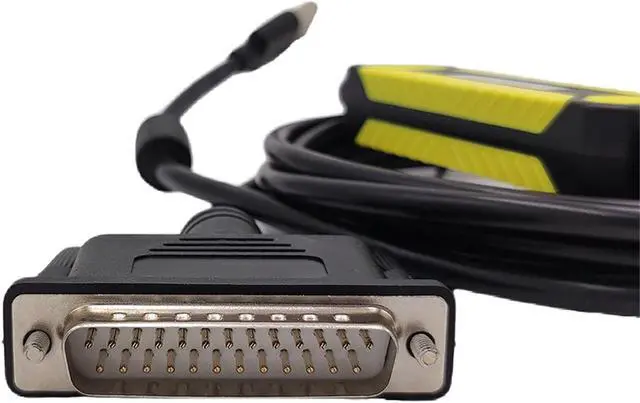 Alt view image 4 of 5 - BATTEMALL USB-FANUC RS232 Data Transfer USB Convert DB25 Pin Download Cable for CNC Fanuc