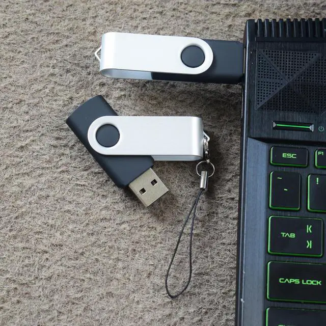 Alt view image 4 of 4 - lcwamy 4GB Flash Drives 100 Pack USB Drives Bulk USB Flash Drive 100 Pack Flash Drive Bulk Thumb Drive Pendrive CupShadow (Black, No Logo)