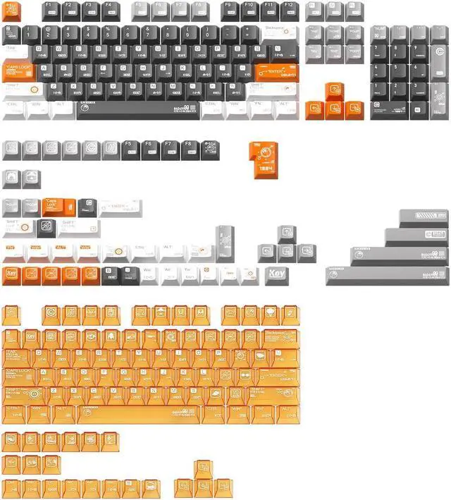 Main image of Combat Power Test Theme keycap Cherry Profile 157 Keys pbt Material + 87pc Material - 244 Keys Custom keycap Set Suitable for 61/87/104/108 Cherry MX Switch and Other Mechanical Keyboards