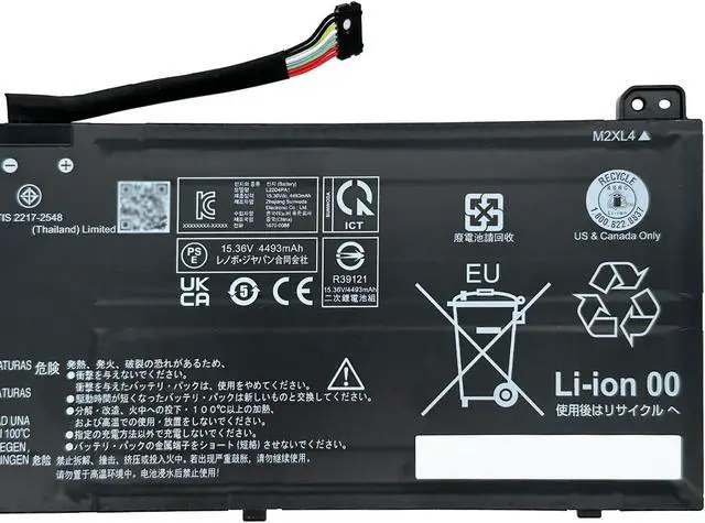 Alt view image 3 of 5 - EPYOBW L22D4PA1 Laptop Battery 71Wh 4623mAh 4-Cell 15.36V Compatible with Lenovo Yoga 7 14IRL8 14ARP8 16IRL8 16ARP8 / Yoga 7 2-in-1 14IML9 14AHP9 16IML9 16AHP9 Series L22C4PA1 L22M4PA1
