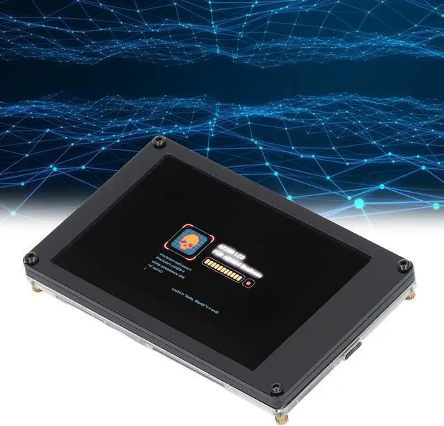 Alt view image 4 of 5 - Hitoxi 3.5 inch IPS USB Mini Screen, USB IPS LCD Screen Display Monitor HDMI Screen Display Subscreen for, USB AIDA64