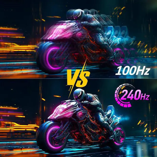 Alt view image 4 of 5 - 32" Curved FHD 1080p Computer Gaming Monitor Up to 240Hz,1500R 1ms 99% sRGB AMD FreeSync Premium,HDMI 2.0| Dp1.4,Machine Black