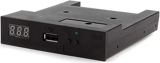 Alt view image 3 of 5 - Lazmin USB Floppy Disk, 3.5" 1000 Portable External Floppy Disk Drive Emulator for Electronic Organ