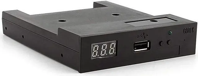 Alt view image 2 of 5 - Lazmin USB Floppy Disk, 3.5" 1000 Portable External Floppy Disk Drive Emulator for Electronic Organ