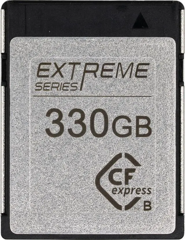 Main image of Novachips 330GB Extreme CFexpress Type B Memory Card - up to 8K RAW - Nikon Z6/Z8/Z9, Canon R3/R5/R5C, BMD Pyxis 6K, Other Cameras (NN765C330GZX9)