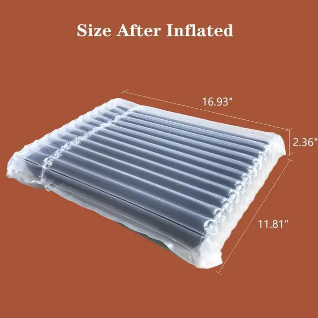 Alt view image 3 of 5 - AIR PAKPRO 50 Pack Inflatable Laptop Protective Bags with Manual Pump. Fit for 15-15.6 Inch Notebooks, 360-Degree Drop Protection. Alternative to Laptop Shipping Box Ideal for Shipping and Travel