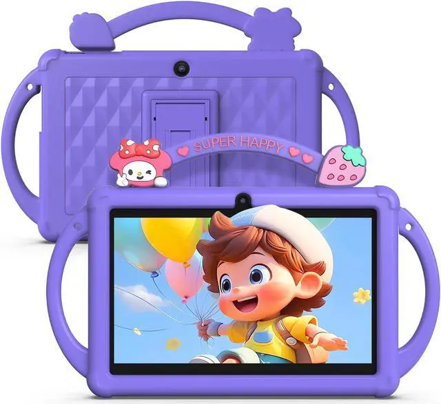 Main image of PUTECCH Kids Tablet 7 inch Android 13 Tablet for Kids 32GB ROM 4GB RAM 1TB Expanded, Quad-Core Toddler Tablet with Shockproof Case, Bluetooth, WiFi, Parental Control, Dual Camera, GPS, Games (Blue)