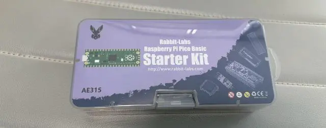Main image of Genuine Rabbit-Labs Raspberry Pi Pico Learning Kit - Learn C/C++/Micro Python