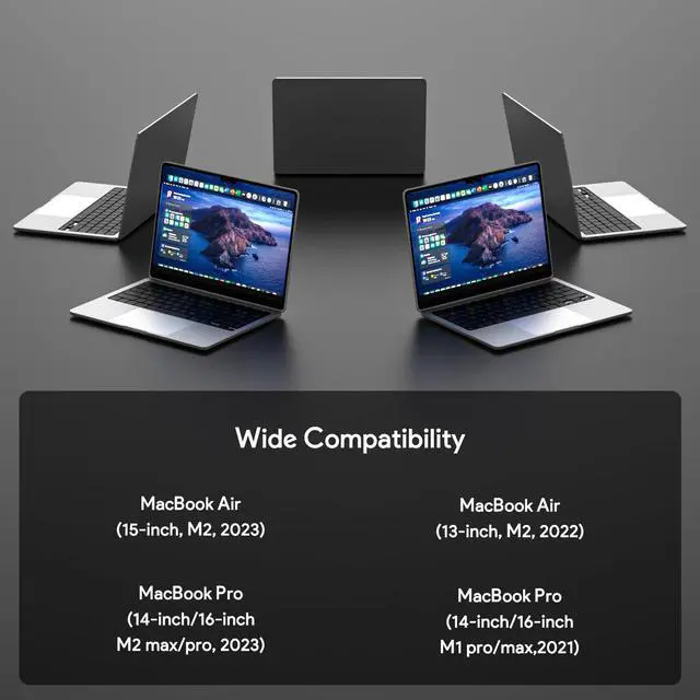Alt view image 3 of 5 - 96W Mac Book Pro Charger- Compatible with MacBook pro 14 inch(2021-2023) & Mac Book air 13/15 inch(2022-2024),Include 6.6FT USB C to 3 Braided Cable