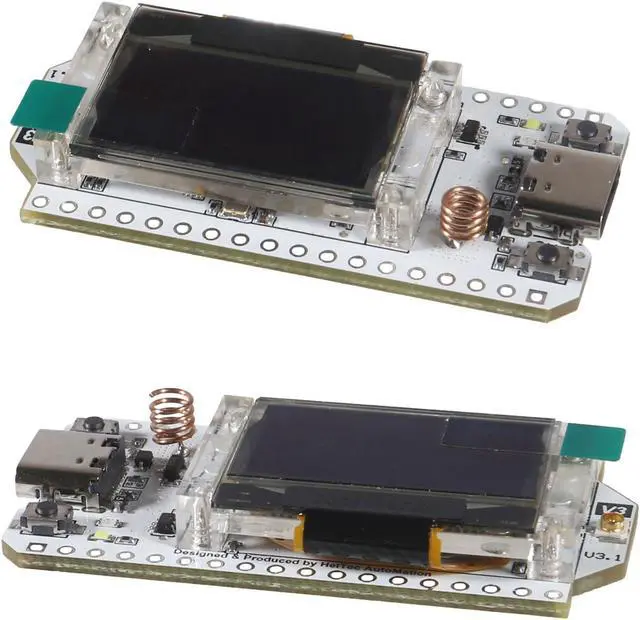 Alt view image 2 of 5 - 2Pcs ESP32 LoRa V3 LoRa32 OLED Development Board 0.96inch OLED Display CP2102 915MHz Antenna Transceiver for Lora Board Compatible with Arduino ESP8266 NodeMCU IOT Smart Home