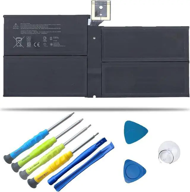 Main image of G3HTA038H Battery for Microsoft Surface Pro 5th (Model 1796, 2017),Surface Pro 6(Model 1807/1809/1796, 2018) 12.3" 2-in-1, Core i5 i7 m3 Series with Tools For surface pro 5 battery DYNM02 7.57V 45Wh