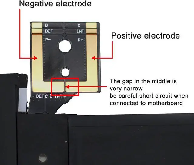 Alt view image 4 of 5 - G3HTA038H Battery for Microsoft Surface Pro 5th (Model 1796, 2017),Surface Pro 6(Model 1807/1809/1796, 2018) 12.3" 2-in-1, Core i5 i7 m3 Series with Tools For surface pro 5 battery DYNM02 7.57V 45Wh