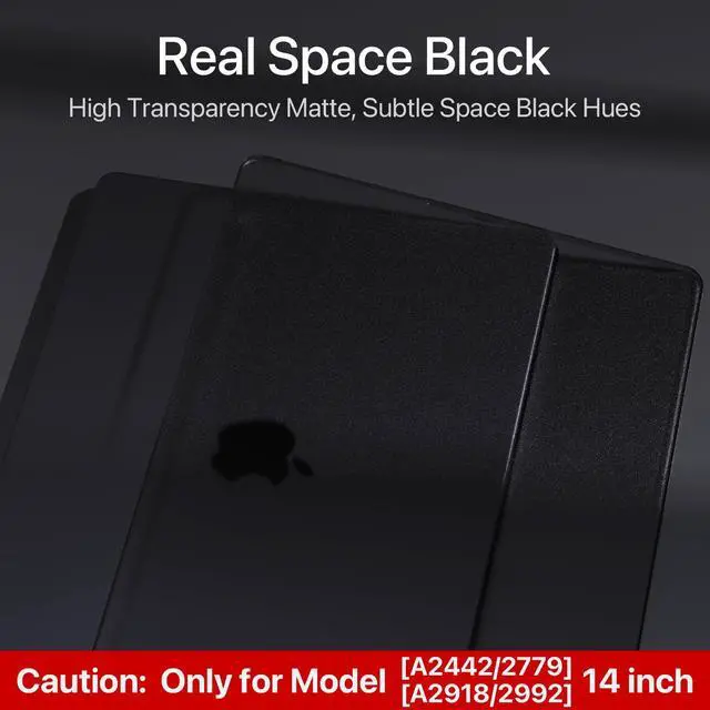Alt view image 3 of 5 - Soonjet Compatible with MacBook Pro 14 inch Case & AR Screen Protector