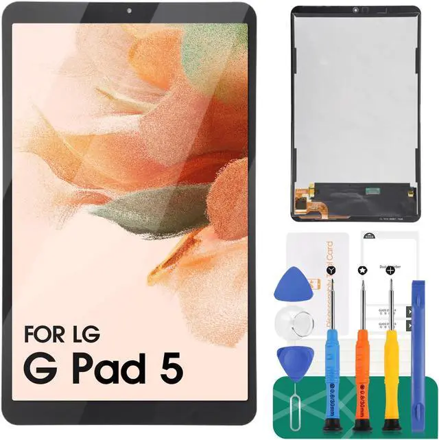 Main image of for LG G Pad 5 Screen Replacement for LG G Pad 5 LCD Replacement for LG G Pad 5 Display Digitizer Touch Screen Assembly Repair Parts LM-T600L T600L 10.1"