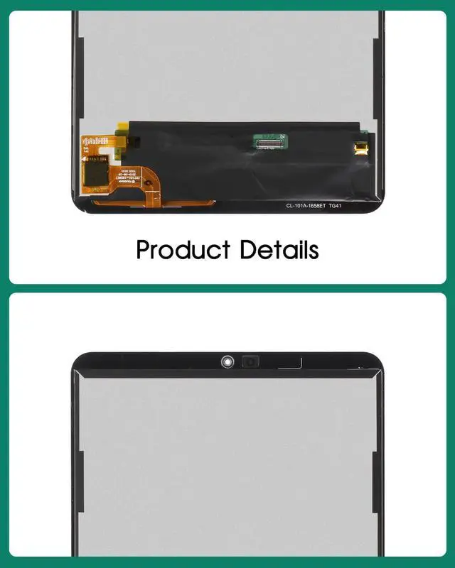 Alt view image 4 of 5 - for LG G Pad 5 Screen Replacement for LG G Pad 5 LCD Replacement for LG G Pad 5 Display Digitizer Touch Screen Assembly Repair Parts LM-T600L T600L 10.1"