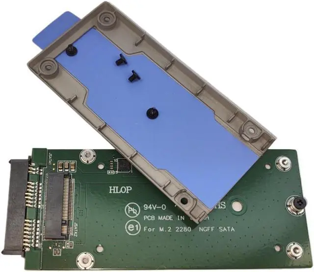Alt view image 2 of 5 - KELEFET 7204 7214 M.2 SSD Caddy Bracket Enclosurefor Dell Latitude Rugged Laptop (1)