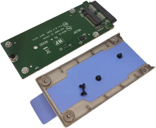 Alt view image 3 of 5 - KELEFET 7204 7214 M.2 SSD Caddy Bracket Enclosurefor Dell Latitude Rugged Laptop (1)