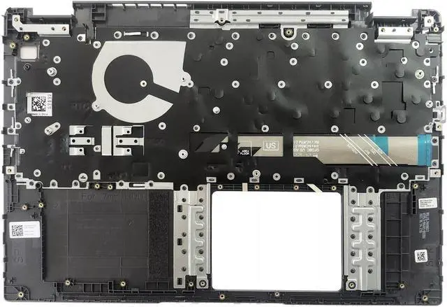 Alt view image 2 of 5 - wzqrps New Palmrest Upper Case No-Backlit Keyboard Laptop Assembly Part for Dell Latitude 3510 E3510 JYG4Y 0JYG4Y Black