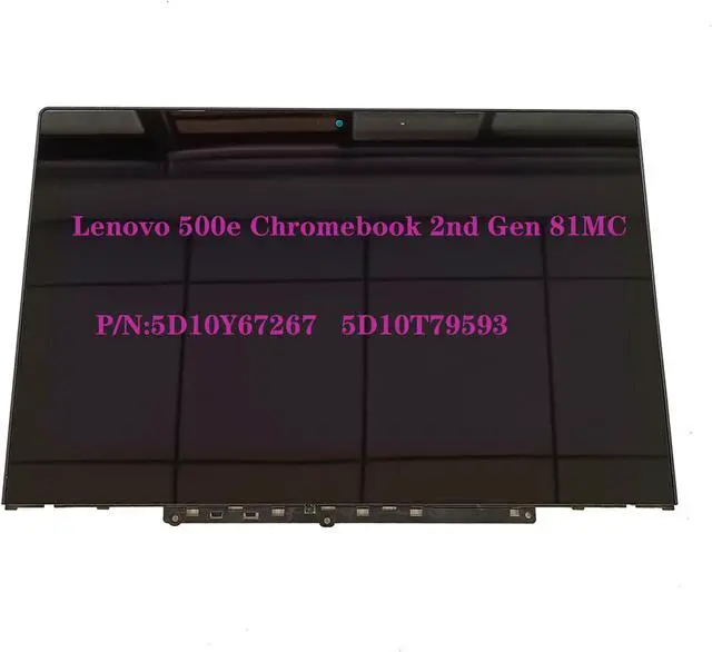 Main image of Replacement for Lenovo 500e Chromebook 2nd Gen 81MC Laptop LCD Module Display Touchscreen Digitizer Assembly with Bezel 5D10Y67267 5D10T79593