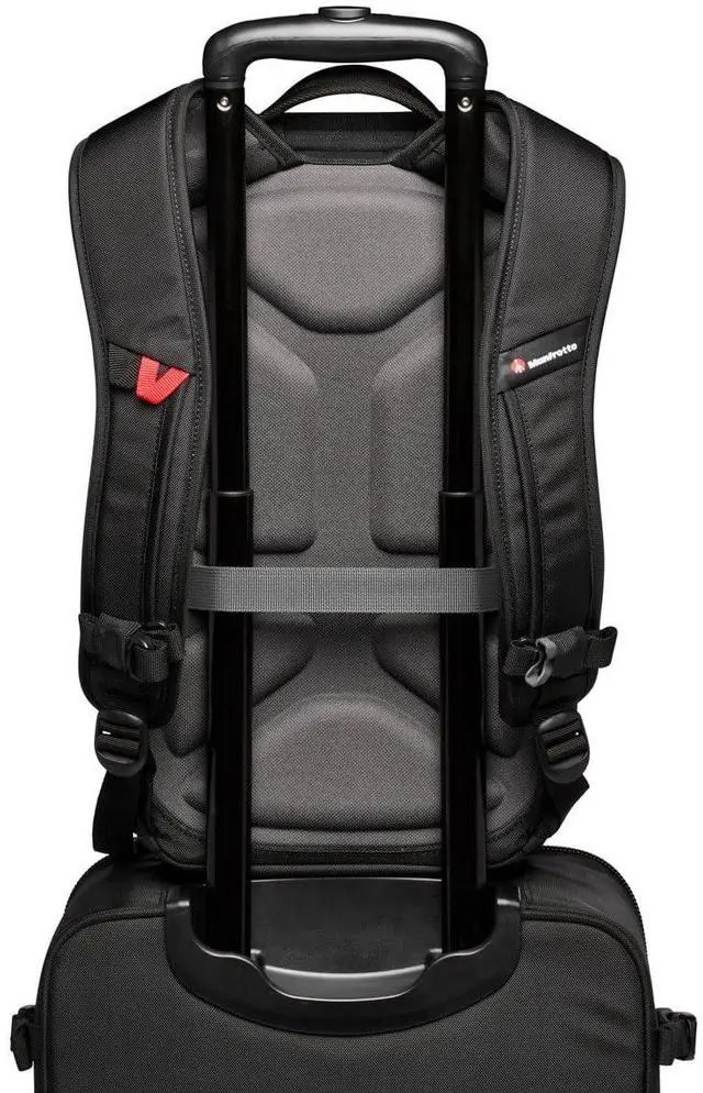 Alt view image 3 of 5 - Manfrotto Advanced Compact III Camera Backpack for Camera and Laptop, Camera Backpack for Mirrorless with Lenses, with Interchangeable Padded Dividers and Tripod Attachment