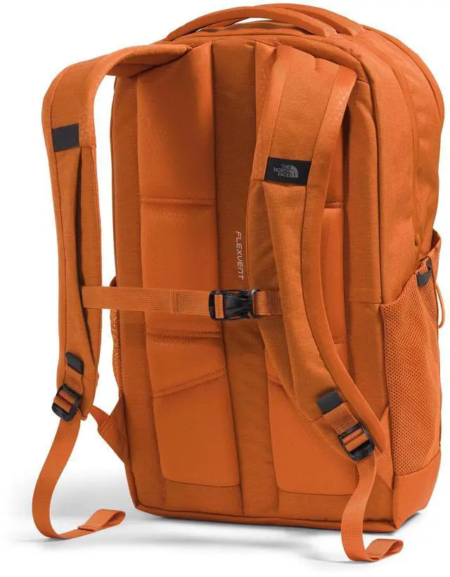 Alt view image 4 of 5 - THE NORTH FACE Jester Everyday Laptop Backpack - PFAS Free, Iron Bronze Dark Heather/Papaya, One Size