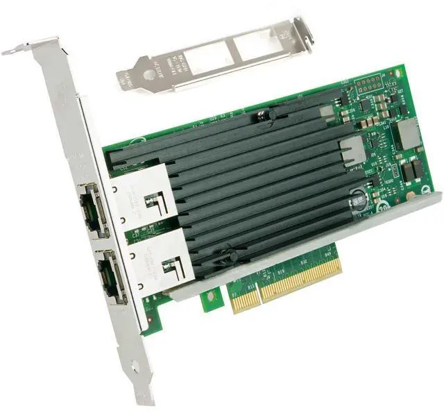 Alt view image 2 of 12 - Intel Corp X540T2 Converged Network Adapt T2