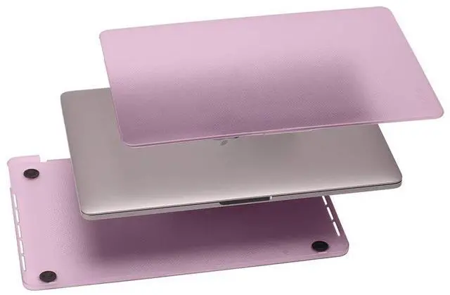 Alt view image 5 of 5 - Incase Dots Hardshell with Makrolon® - MacBook Pro 13 inch Case - 2016-2019 - MacBook Case, Laptop Cover, Protective Hard Shell, Scratch Resistant, Lightweight - Ice Pink