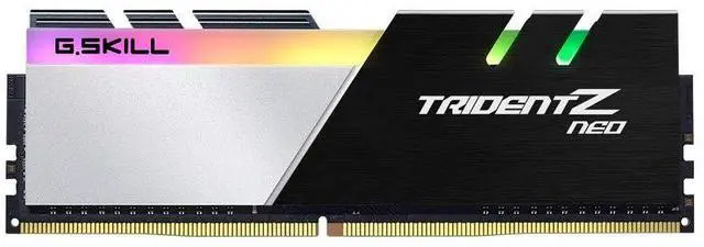 Alt view image 3 of 5 - G.SKILL, Black,F4-3200C16D-16GTZN Trident Z Neo, DDR4-3200, CL16-16 GB Dual-Kit