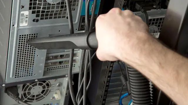 Alt view image 4 of 5 - METROVAC DV-3-ESD1V Datavac ESD Maintenance System, Powered Vacuum/Blower, Ultimate Cleaning of Electronic Equipment, Computers, Printers, Copiers