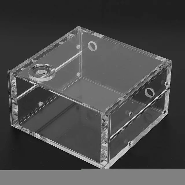 Alt view image 2 of 5 - ASHATA Water Cooling,1.25L Water Cooling Cooling Reservoir All Transparent Acrylic Computer Accessories, Acrylic Material Water Cooler with Large Water Capacity