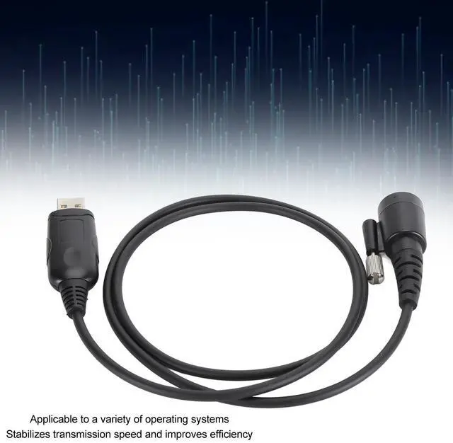 Alt view image 3 of 5 - ASHATA USB Programming Cable for Kenwood TK 690 TK 790 TK 890 TK 5710 TK 5810 TK 581 KPG 43, 12 Pin Two Way Talk Radio Replacement Programming Cable for TK 790BK