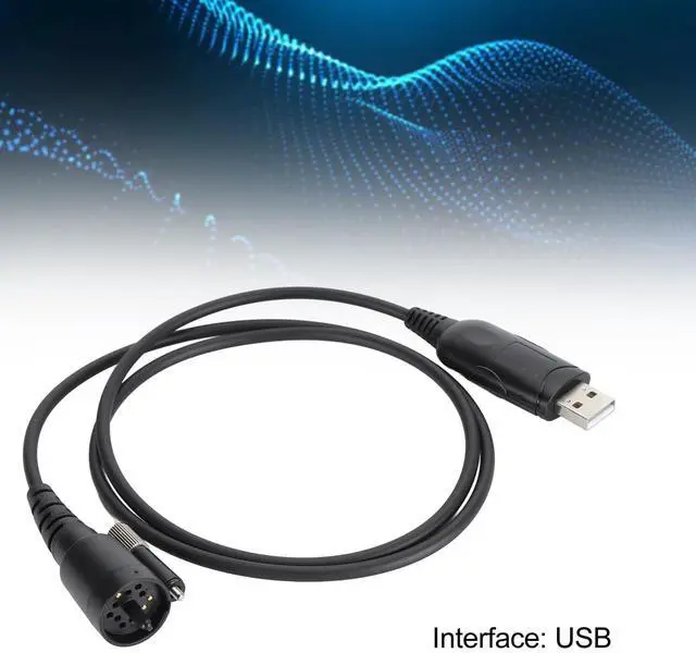 Alt view image 4 of 5 - ASHATA USB Programming Cable for Kenwood TK 690 TK 790 TK 890 TK 5710 TK 5810 TK 581 KPG 43, 12 Pin Two Way Talk Radio Replacement Programming Cable for TK 790BK