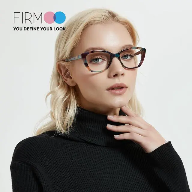Alt view image 3 of 4 - Firmoo Cat Eye Blue Light Glassses