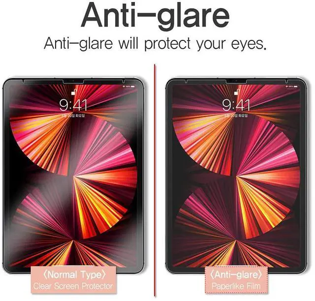 Alt view image 3 of 5 - MITER CASE Screen Protector for WACOM Cintiq 16 DTK 1660, Anti-Glare Matte Screen Protector LCD Shield Guard Outdoor Film