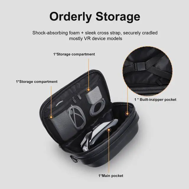 Alt view image 3 of 5 - Krone Kalpasmos Convertible Crossbody Backpack for Men  Expandable Sling Bag with Large Capacity, Compact Travel Backpack Fits Tech Gear, Laptops, Nintendo Switch, Clothes, and More