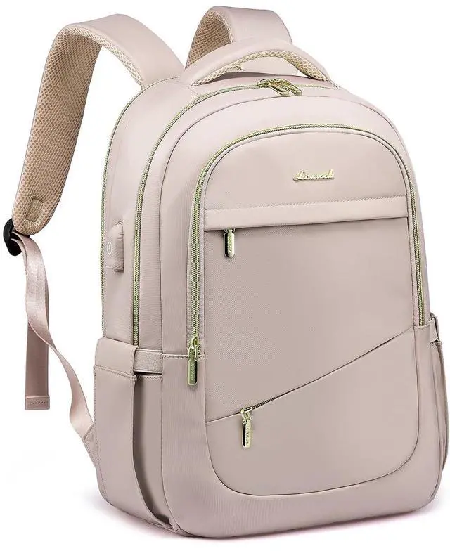 Main image of LOVEVOOK Laptop Backpack for Women, Slim Business Laptops Bag with Separate Computer Compartment Stylish Daypack for College Work Travel, Fits 15.6" Laptop