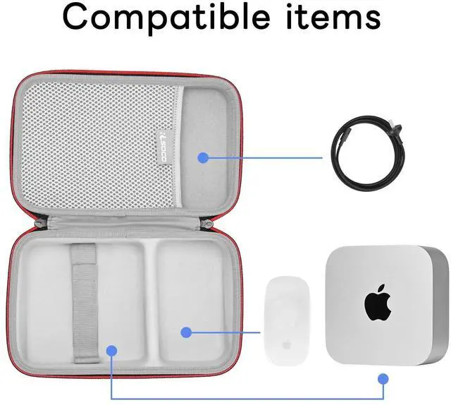 Alt view image 4 of 5 - RLSOCO Hard Case for Apple 2024 Mac mini Desktop Computer with M4 Pro chip/M4 chip