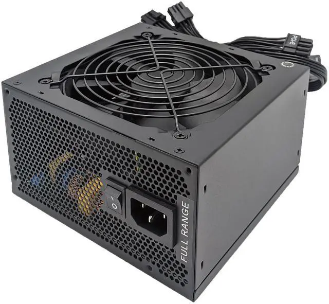 Alt view image 3 of 5 - SHARK TECHNOLOGY® 1000W Black ATX12V EPS12 Silent 120mm Fan Gaming PC 2X PCI-E Power Supply ATX PSU