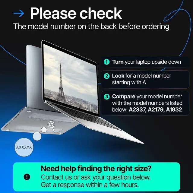 Alt view image 2 of 5 - Magnetic Privacy Screen Compatible with MacBook Air 13" 2018, 2019, 2020, 2021, M1 Anti-Blue Light Laptop Screen Protector Filter Blue Light Blocking Filter