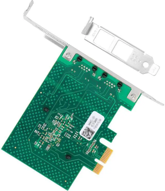 Alt view image 3 of 5 - Vogzone 1Gb PCI-E NIC Network Card for Broadcom BCM5720-2P,10Mb/100Mb/1GbE Copper Dual RJ45 Ports, with Broadcom BCM5720 Chip,1GbE PCI Express 2.0 X1 Ethernet Adapter Support Windows/Linux/VMware