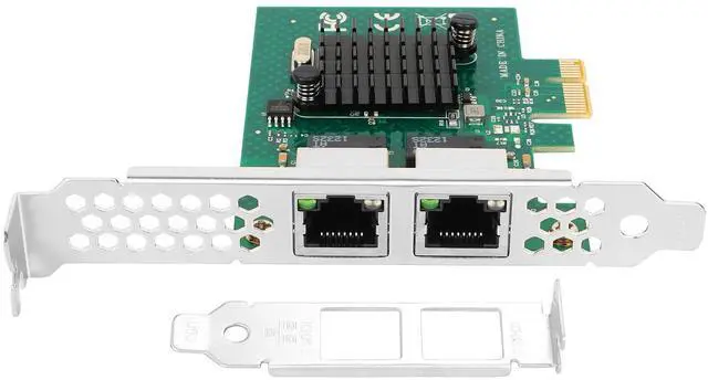 Alt view image 5 of 5 - Vogzone 1Gb PCI-E NIC Network Card for Broadcom BCM5720-2P,10Mb/100Mb/1GbE Copper Dual RJ45 Ports, with Broadcom BCM5720 Chip,1GbE PCI Express 2.0 X1 Ethernet Adapter Support Windows/Linux/VMware