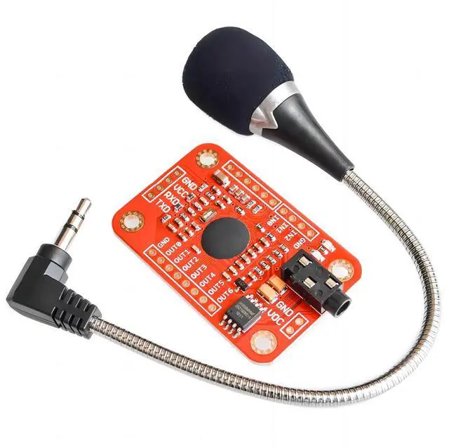 Main image of WWZMDiB Voice Recognition Module V3 .1 Compatible with Arduino Elechouse Supports up to 80 Voice Commands