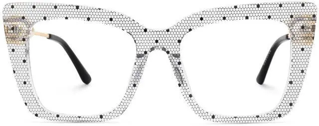 Main image of Zeelool Trendy Square Blue Light Blocking Glasses for women TV Phone Computer Gaming Glasses Monalisa ZJGX564231-01