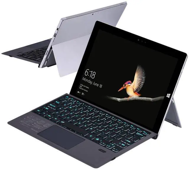 Main image of Detachable Magnetic Keyboard Type Cover Replacement for Microsoft Surface Pro 7+/Pro 7/Pro 6/Pro 5/Pro 4/Pro 3 Bluetooth 5.3 Wireless Keyboard with Trackpad (with Backlit)
