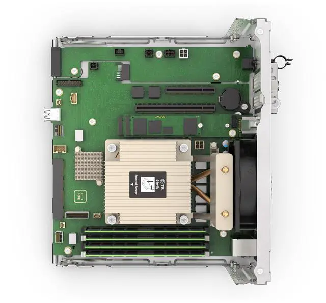 Alt view image 5 of 5 - Hewlett Packard Enterprise ProLiant MicroServer Gen11 Tower Server w/one Intel Pentium Gold G7400 Processor, 2-core 16GB-U, iLO-M.2-Serial Port kit, 4LFF-NHP 1TB HDD (HPE Smart Choice P74439-005)